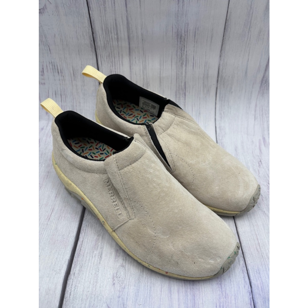 Women’s Merrell Jungle Moc Confetti clog Slip-on Shoes, Beige, Size 11